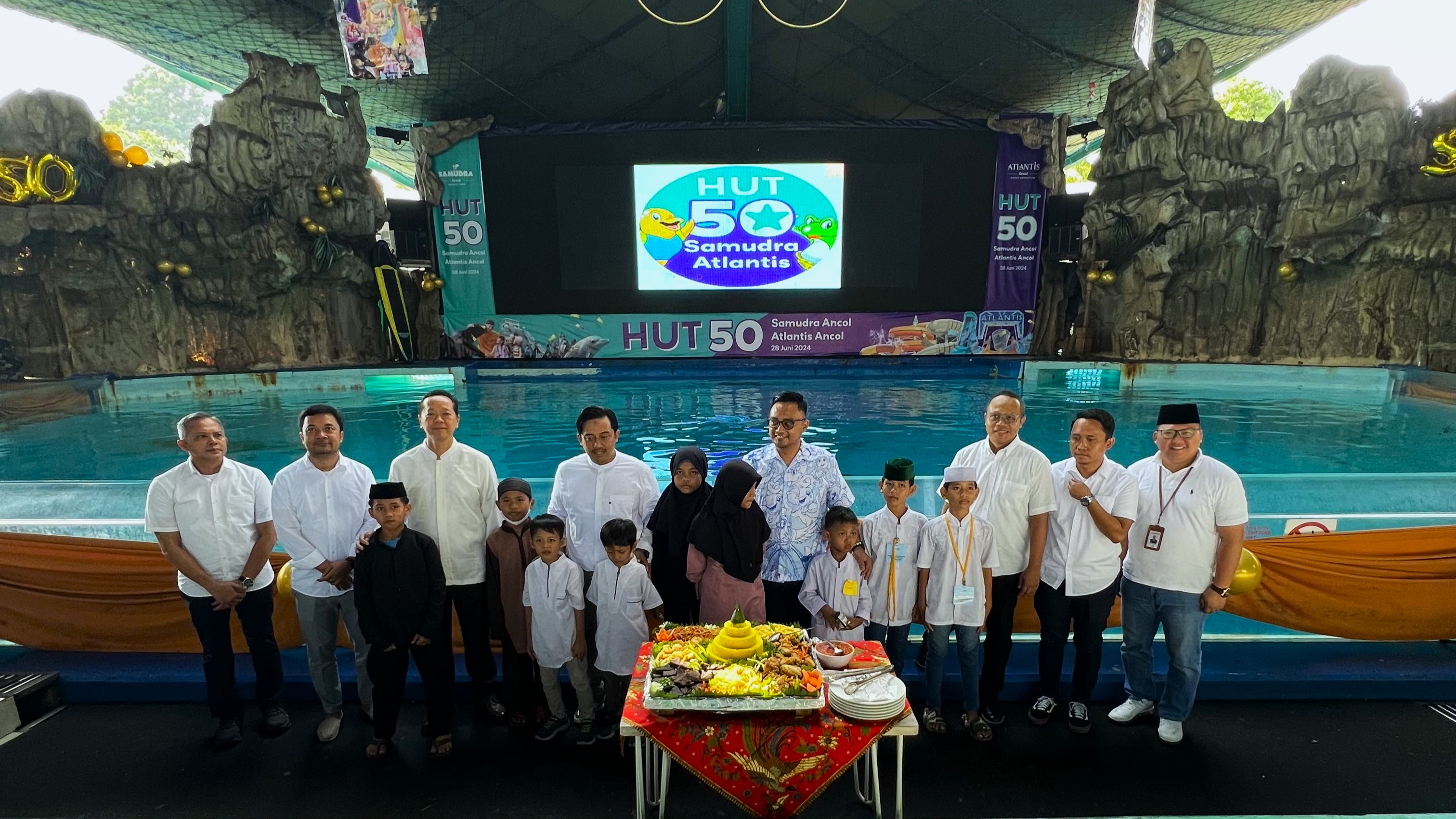 Perayaan Ulang Tahun ke-50 Samudra dan Atlantis dengan Khataman Akbar dan Rekreasi Bersama 330 Anak Yatim